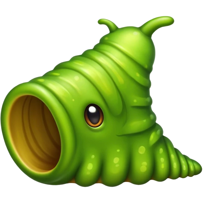 Violent slug emoji