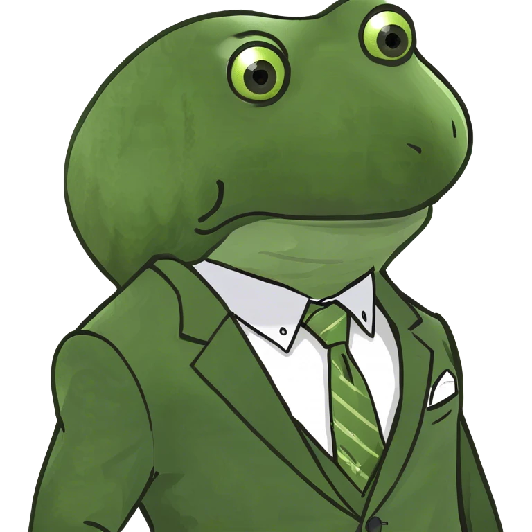 trump wearing a suit emoji
