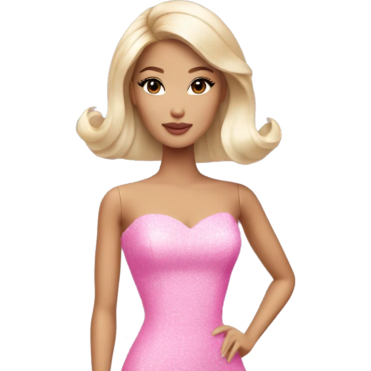 asian glamorous barbie  emoji