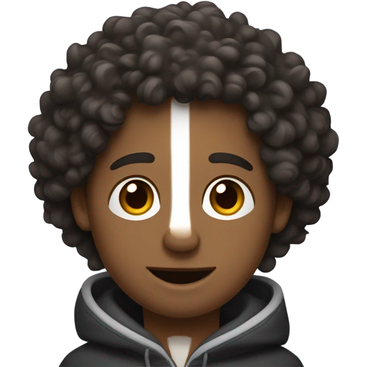 A curly-haired, fair-skinned man holding a Border Collie. emoji