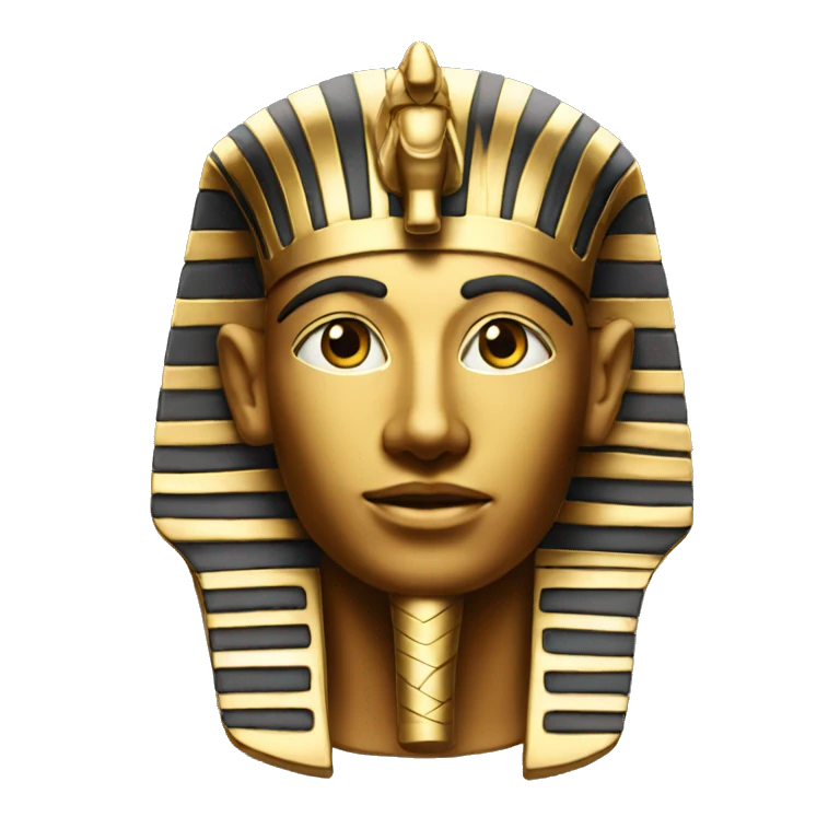 Pharaoh head emoji