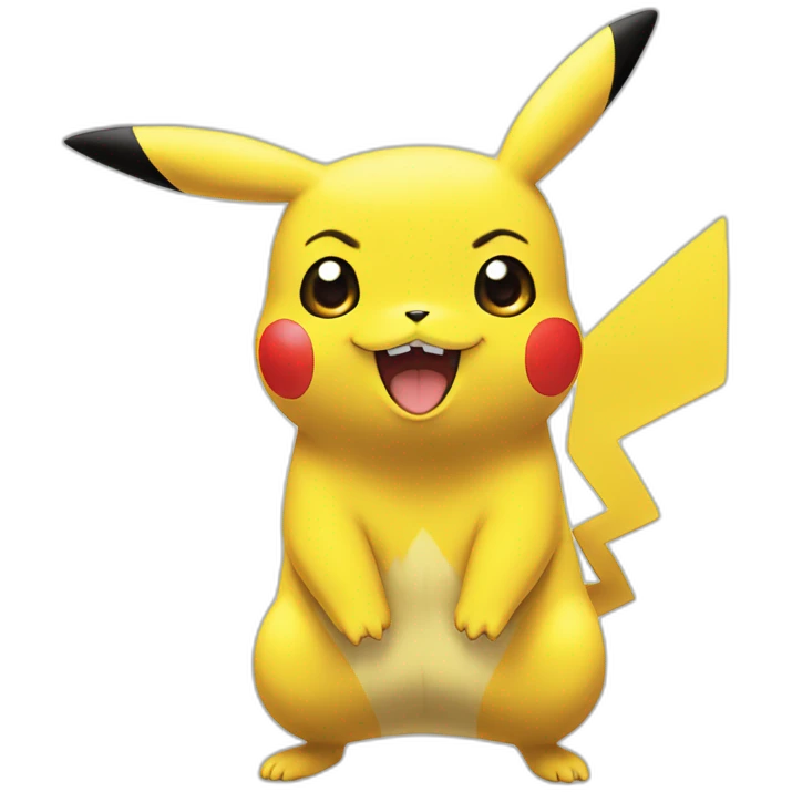 Le pokemon pikachu emoji