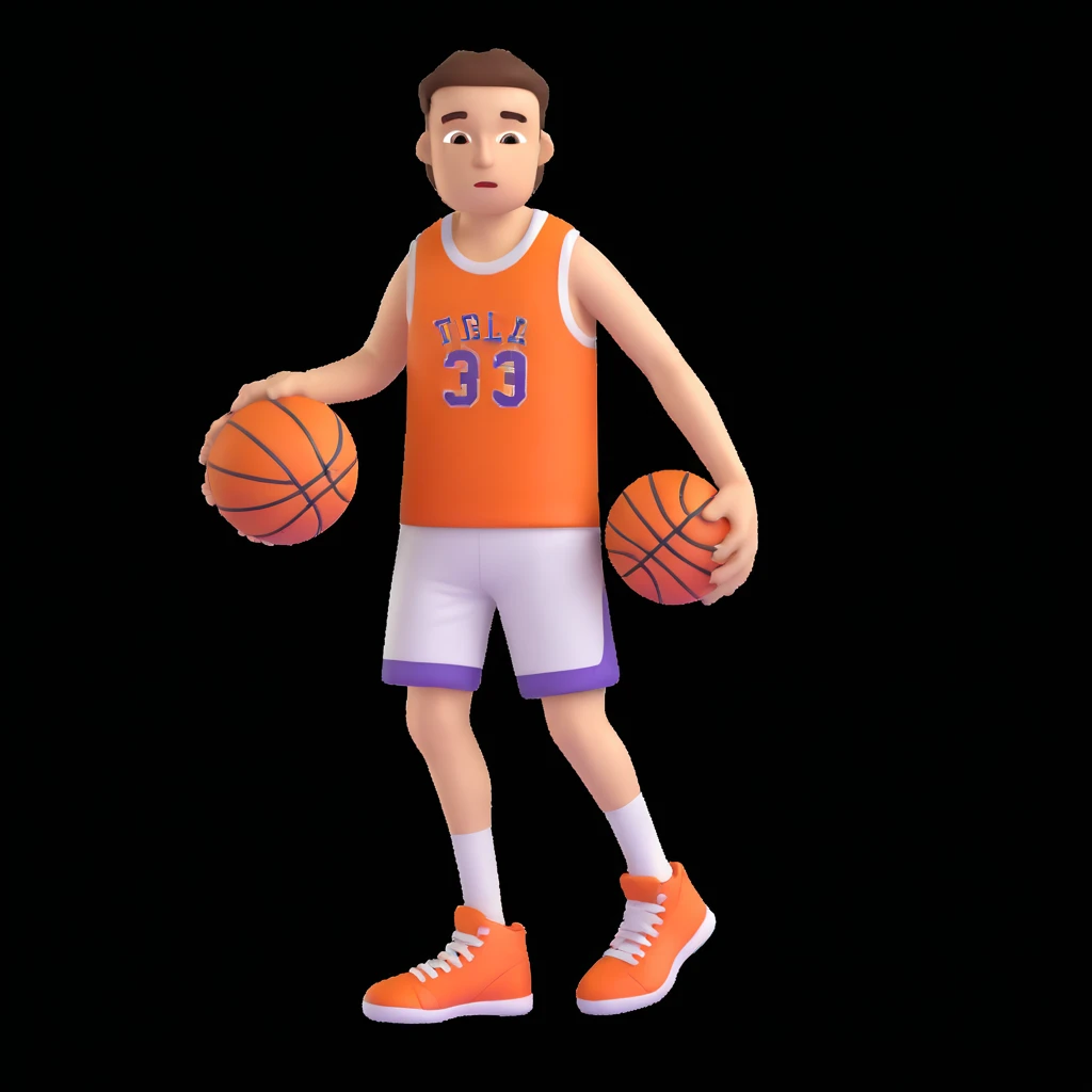 With basketball t shirt emoji