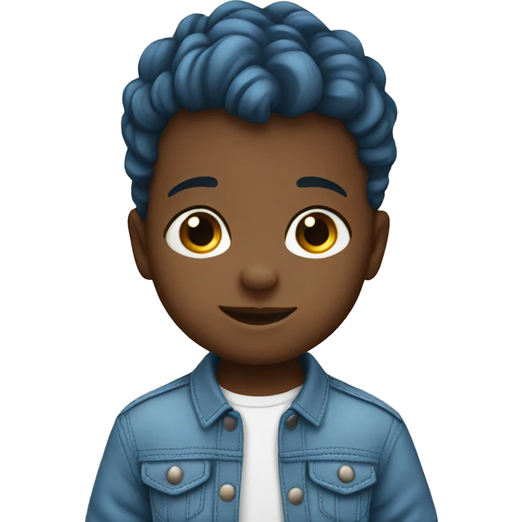 Baby boy blue emoji
