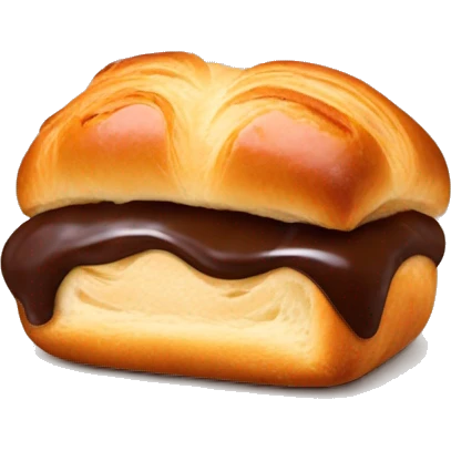Pain au chocolat français  emoji