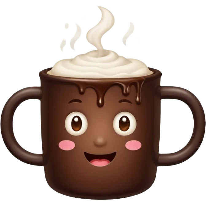 Cioccolata calda aestetich emoji