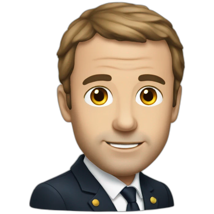 Macron content emoji