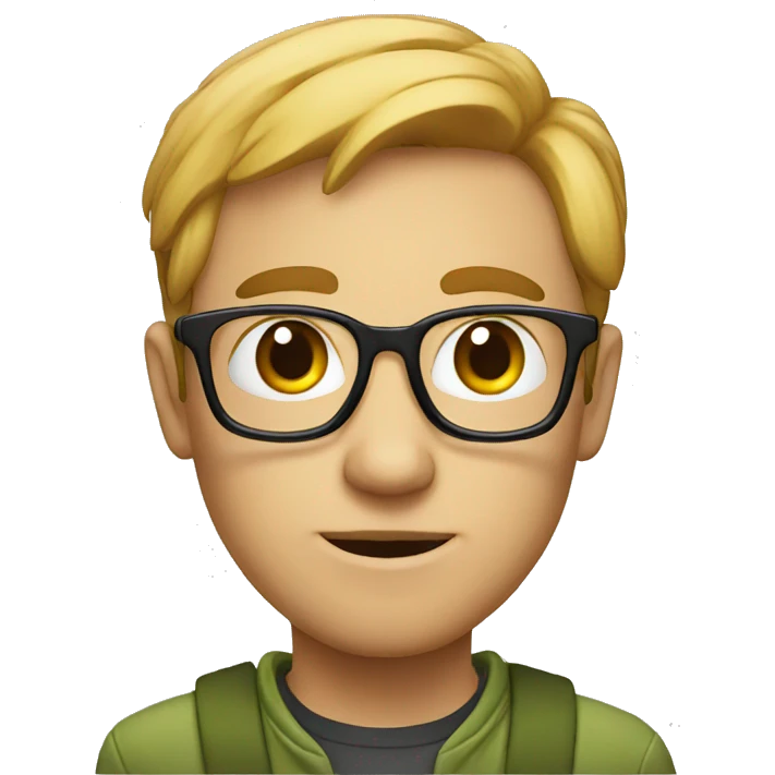 curious nerd emoji