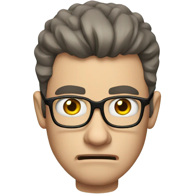 angry nerd emoji