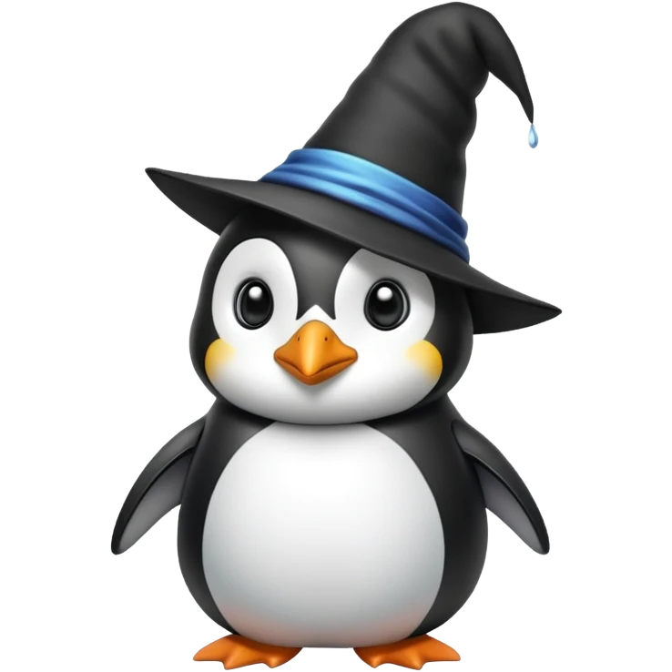 penguin wizard emoji