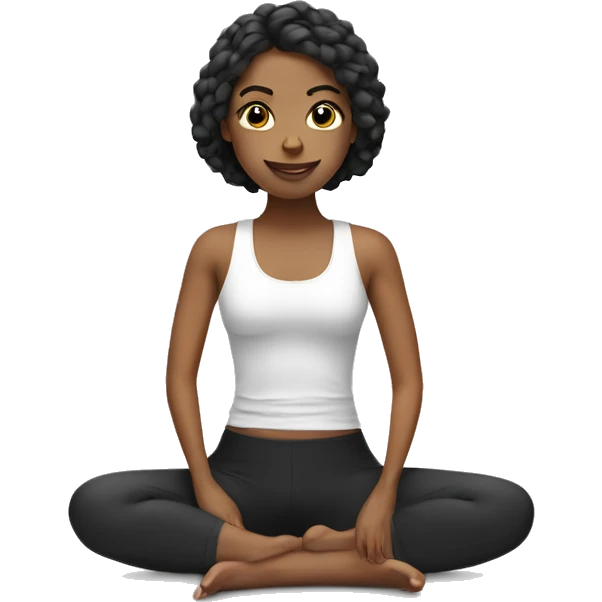 Pilates girl emoji