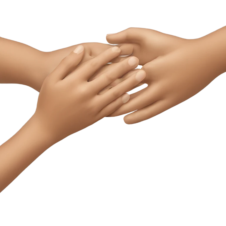 Massage hands  emoji
