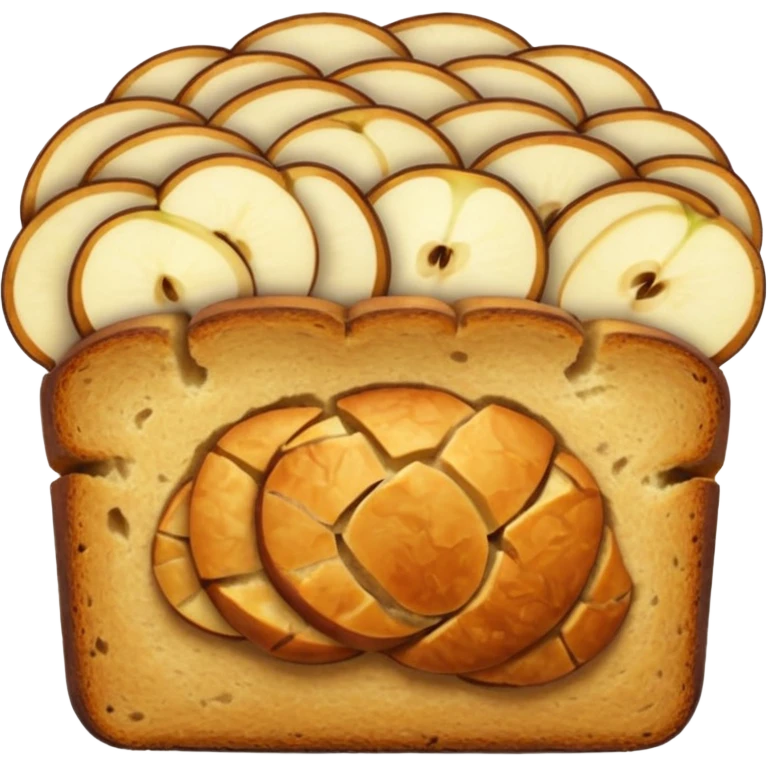 apple bread emoji