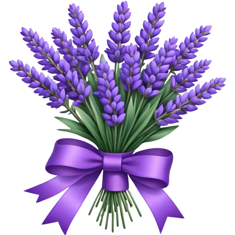 Bouquet of lavander emoji