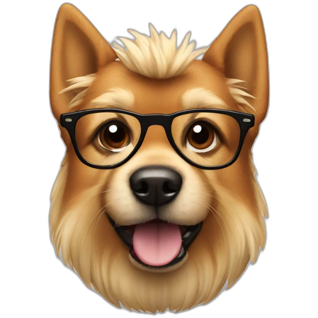 dog-cola-mohawk-glasses emoji