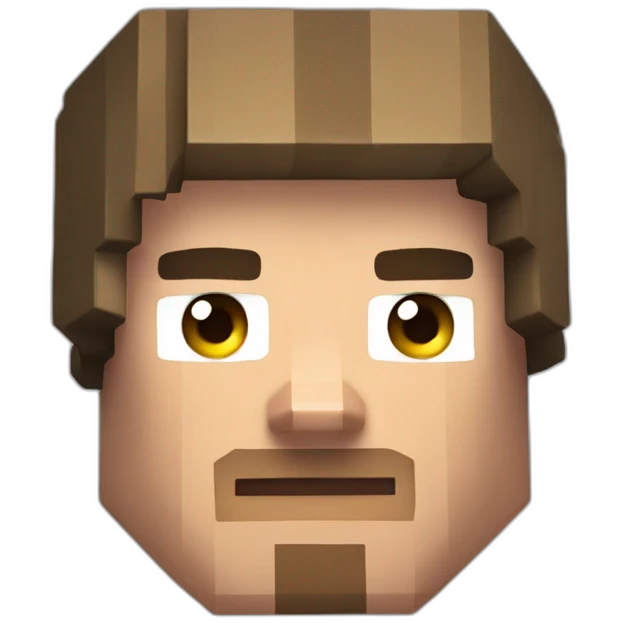 Minecraft Steve emoji