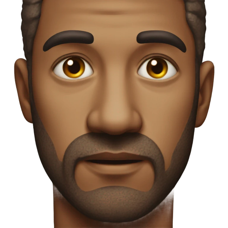 intense gaze of a man emoji