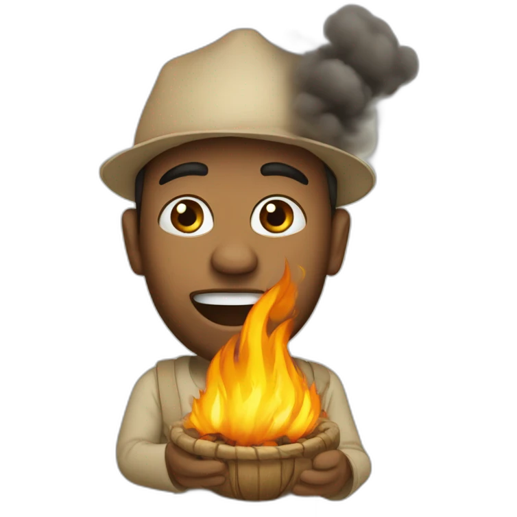 Israël en feu emoji