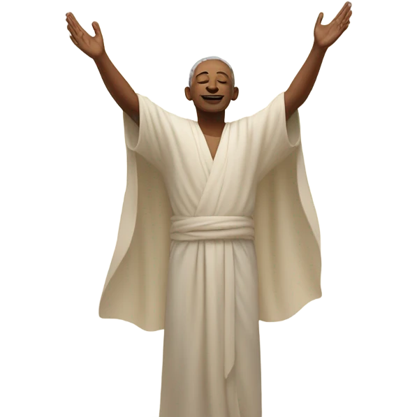 levitating into heaven emoji