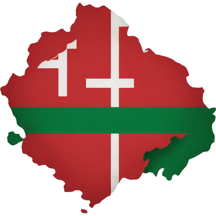 Denmark flag vs Bangladeshi Flag emoji