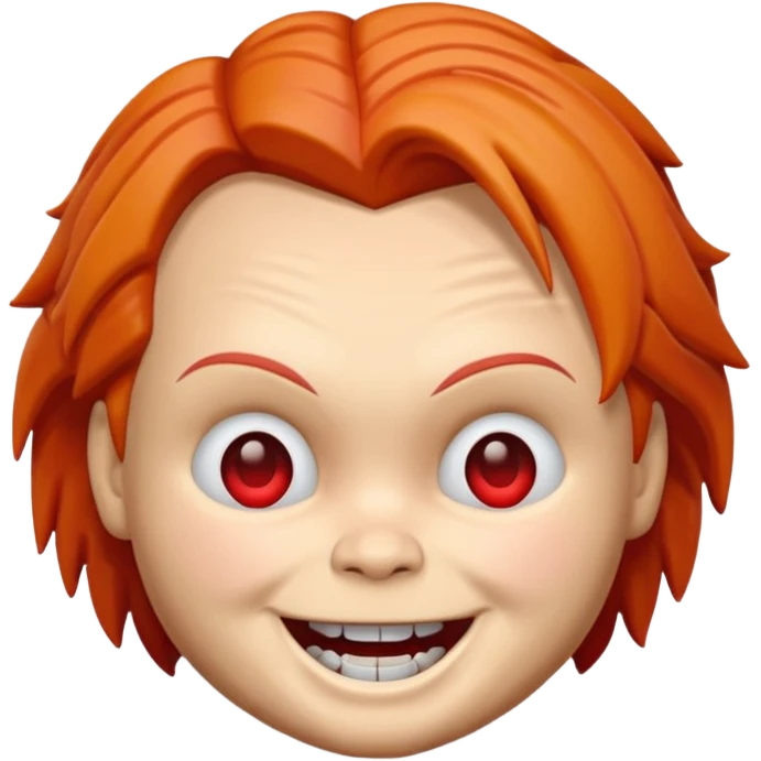Un emojin de chuky emoji