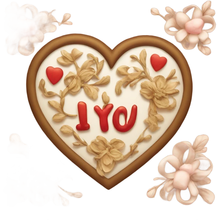 I love you words  emoji