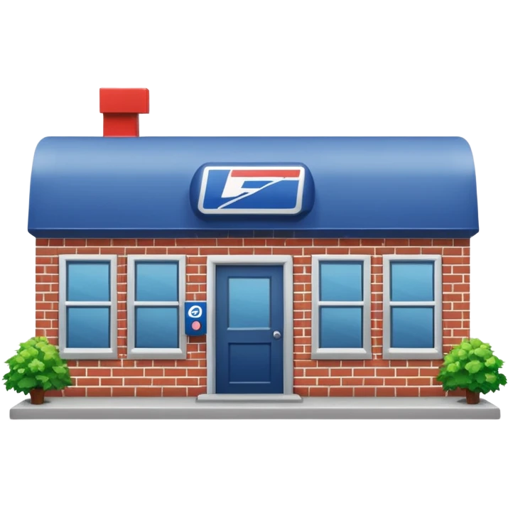 USPS post office emoji