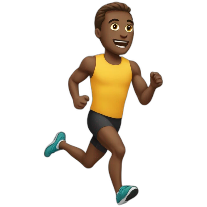 run emoji