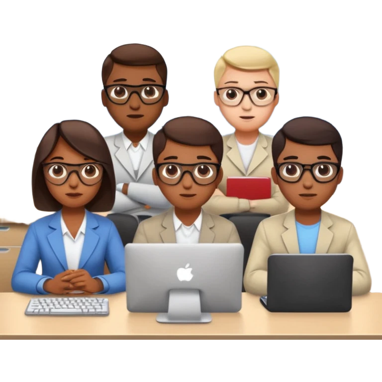 office room of programmers emoji