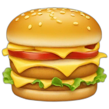 Menu MacDo emoji