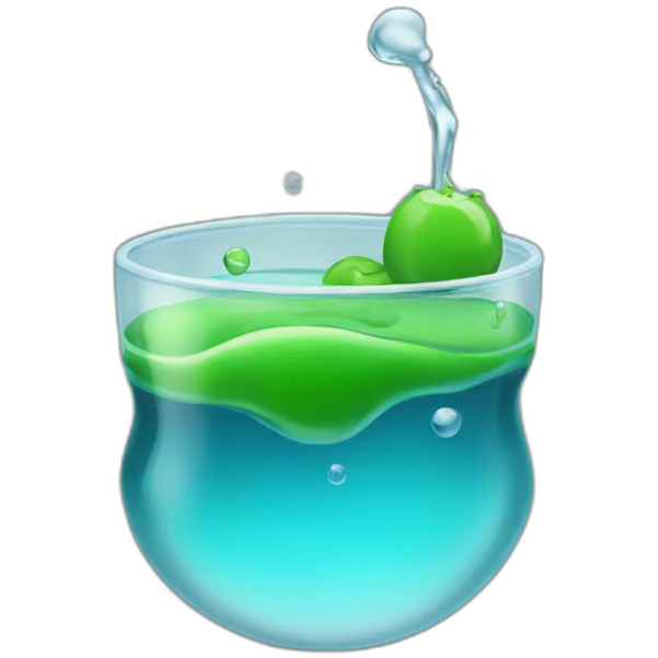 Liquid emoji