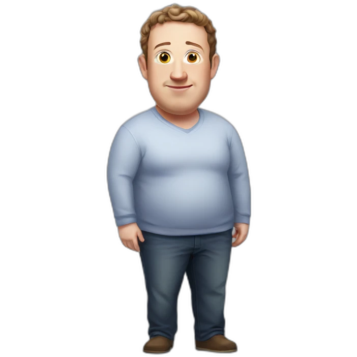 mark zuckerberg fat emoji