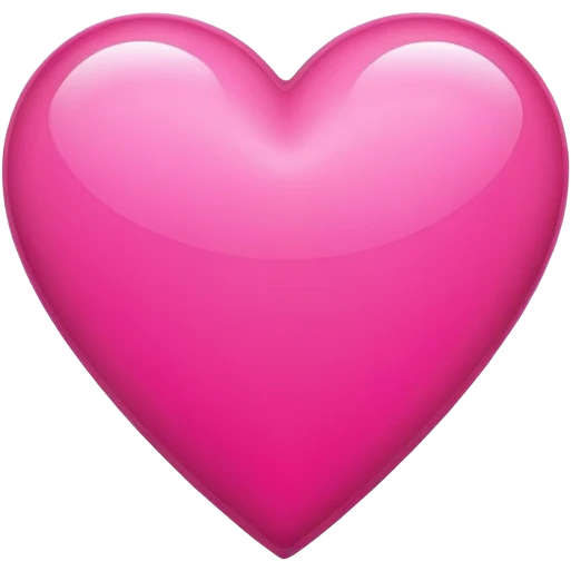 Pink heart symbol symbol elemental property inside a square game icon emoji