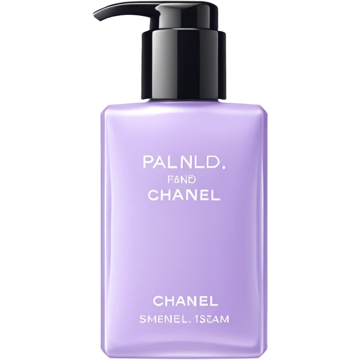 Pale Purple Hand Cream Chanel emoji