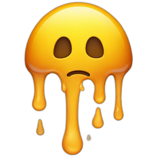 Melting emoji emoji