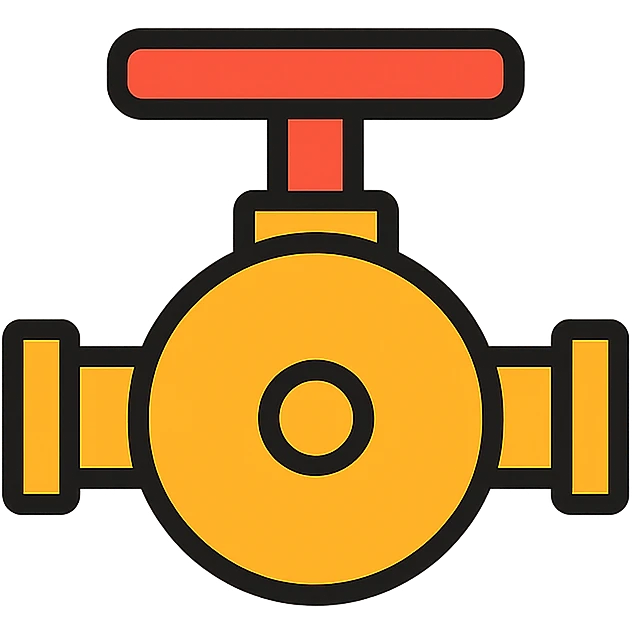 football valve, close-up, simple, clear details emoji