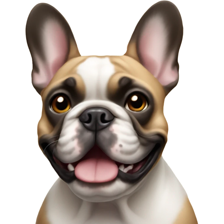 Sable french bulldog  emoji