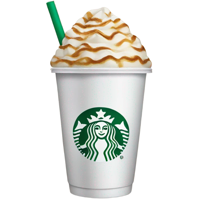 Starbucks drink emoji