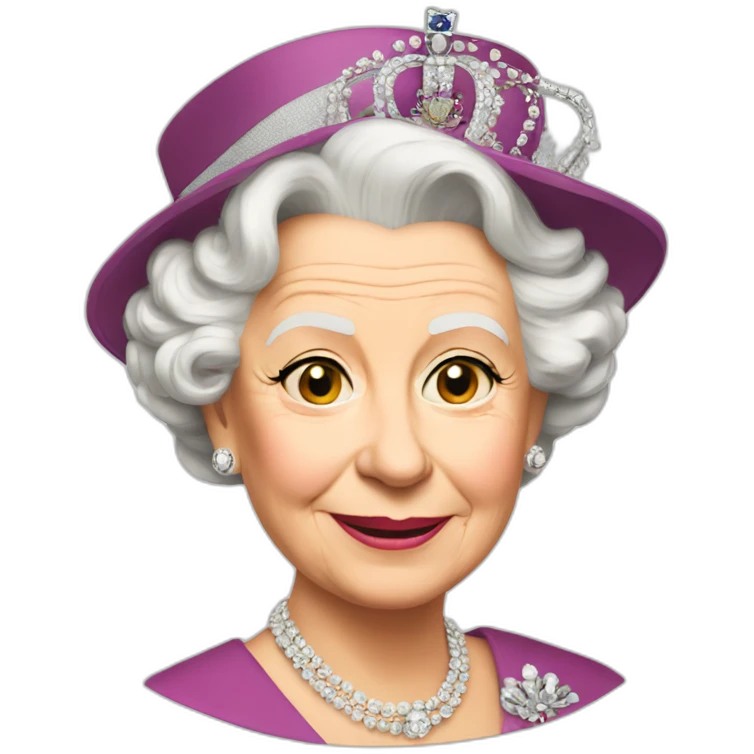 queen elizabeth ii emoji