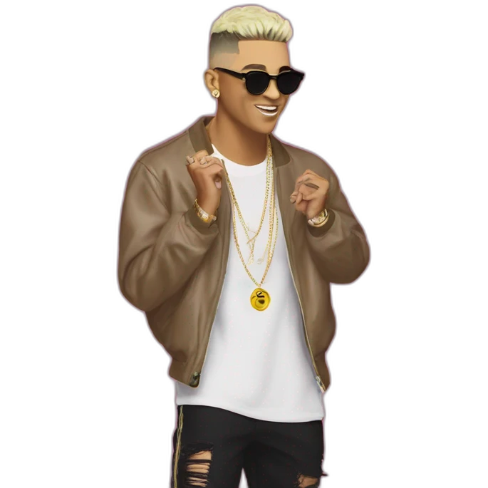 Singer “badbunny” emoji