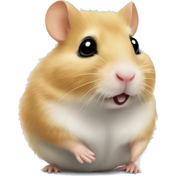 hamster with Burj Al Arab emoji