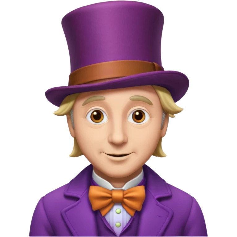 Wonka violet emoji