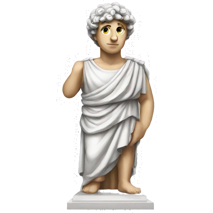 greek statue  emoji