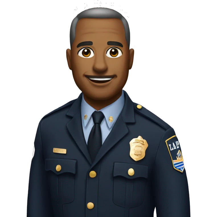 LAPD Police Chief emoji