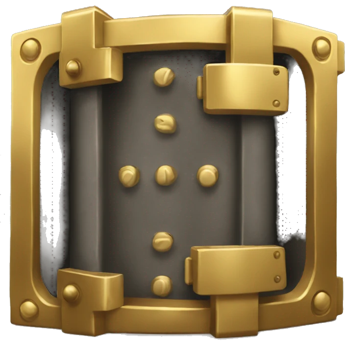 Gold vault emoji