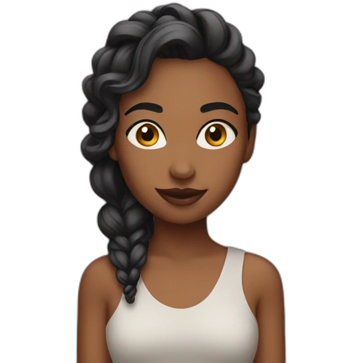 😏 girl emoji