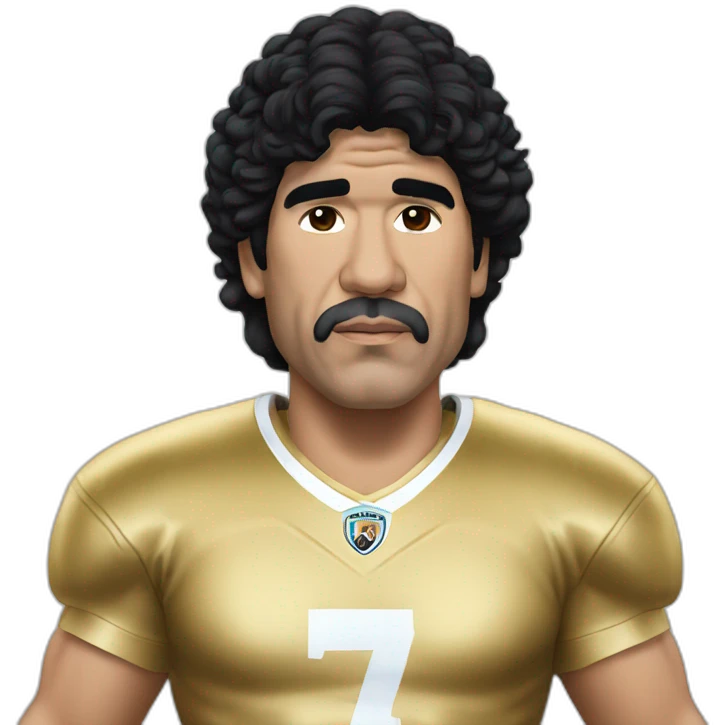 Maradona-as-a-god emoji