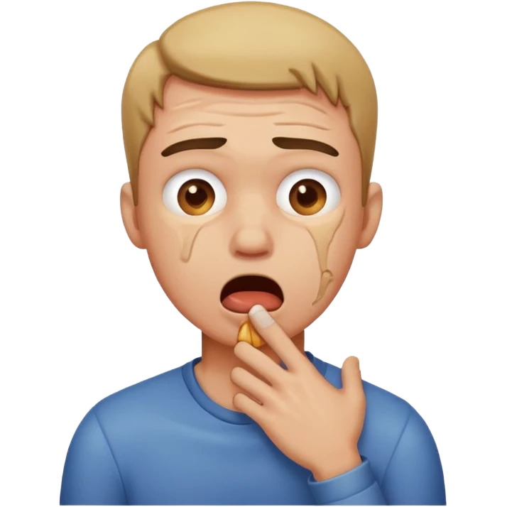 Guy choked  emoji