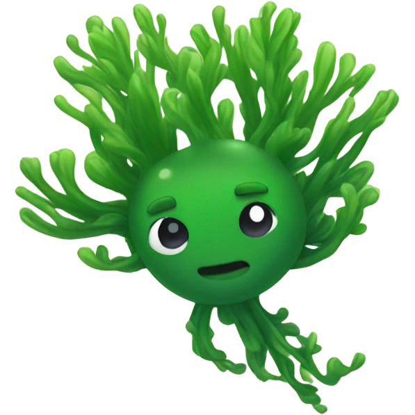 Flying seaweed emoji