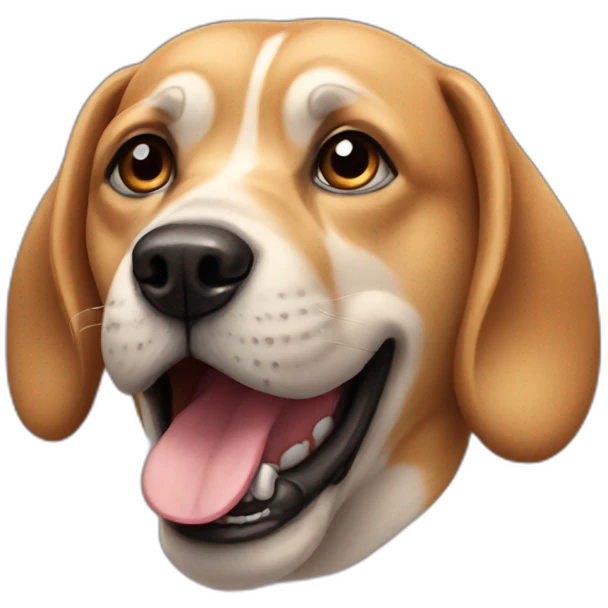 jaw - dog emoji